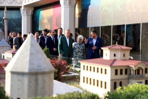 Cumhurbakan Erdoan Konya Panorama ve Bykehiri Ziyaret Etti 